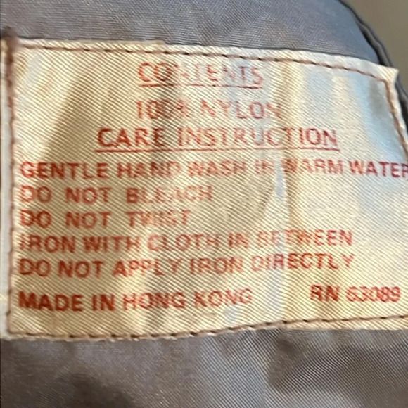 Vintage Nordstrom Point of‎ View Nylon Trench Coat - Picture 10 of 13